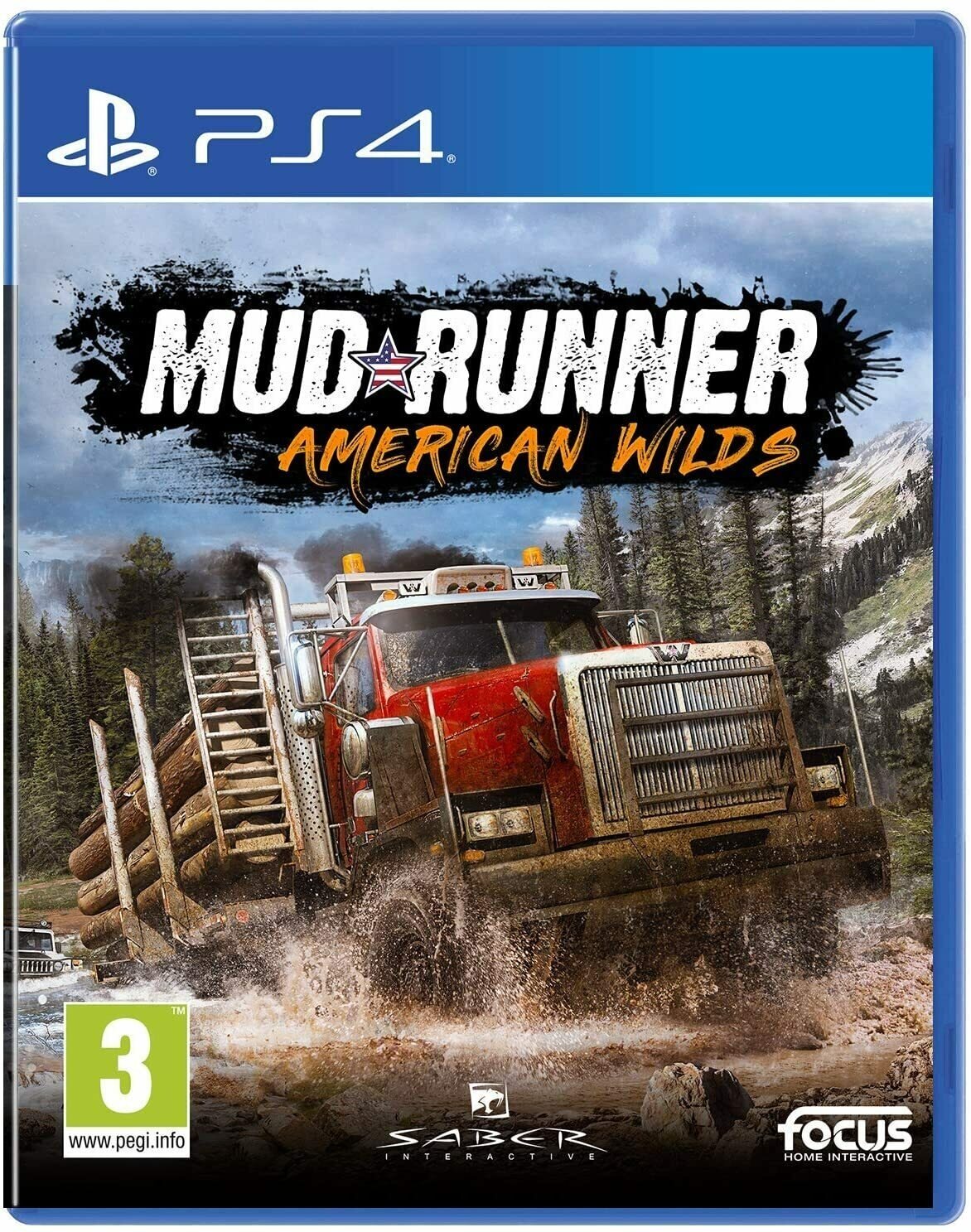 Игра Spintires MudRunner American Wilds (PlayStation 4, Русские субтитры)