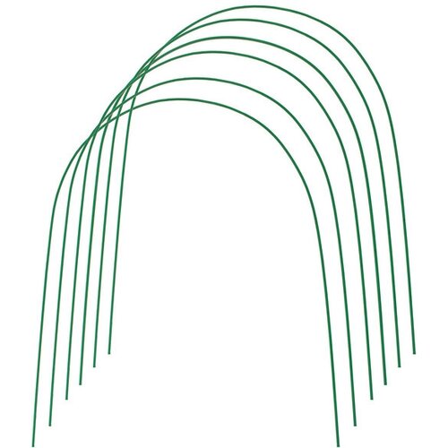 Дуги для парника, металл в кембрике 3 м, d = 10 мм, набор 6 шт.