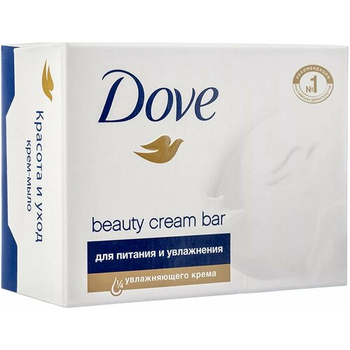 Бессульфатное крем-мыло Dove Красота и Уход 6 штук по 100 гр