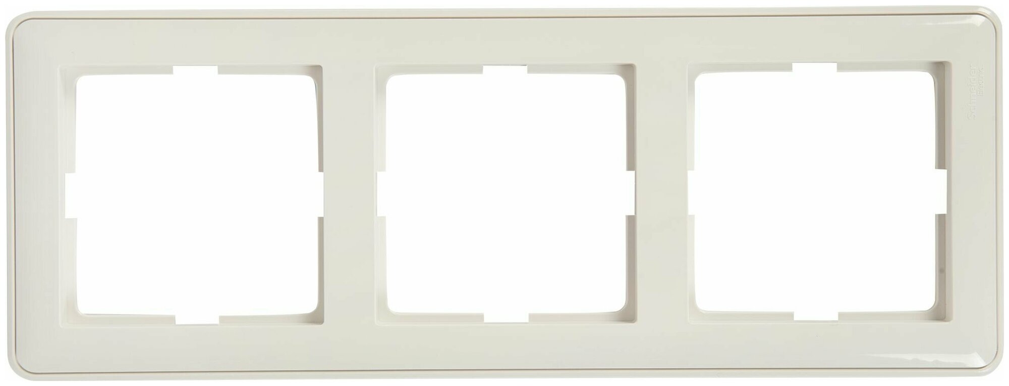 Рамка для розеток и выключателей Schneider Electric W59 3 поста, цвет белый - фотография № 7