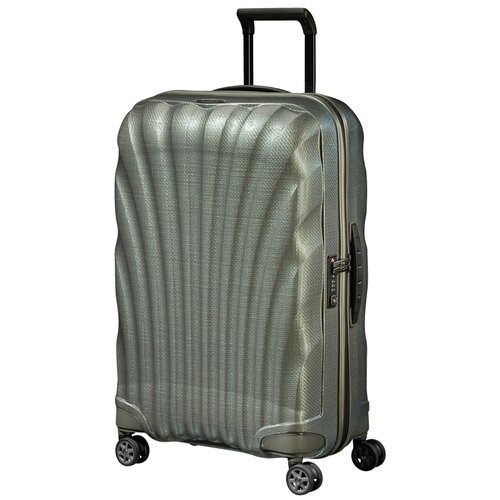 Чемодан Samsonite, 68 л, размер M, зеленый чемодан samsonite 42 л размер s зеленый