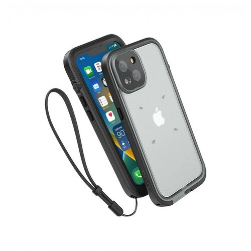 Водонепроницаемый чехол Catalyst Total Protection Case для iPhone 14, черный (Stealth Black) (CATIPHO14BLKM)