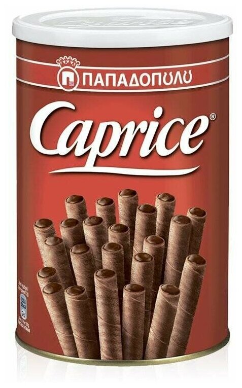 Вафли венские с фундуком и шоколадным кремом CAPRICE 115г