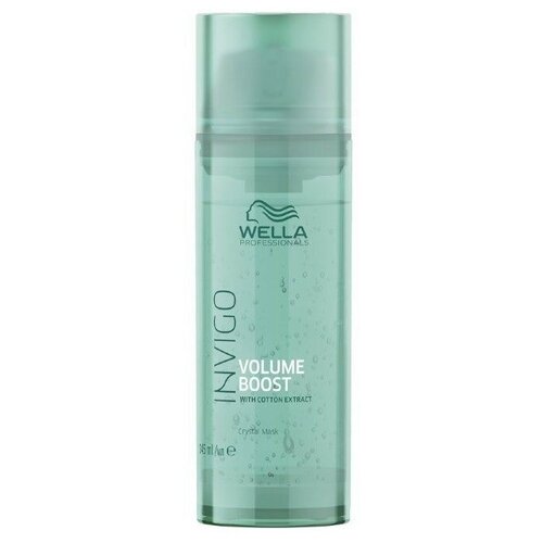 Wella Invigo Volume Boost Crystal Mask Уплотняющая кристалл-маска 145 мл маска кристалл для волос уплотняющая wella professionals invigo volume boost crystal mask 150 мл