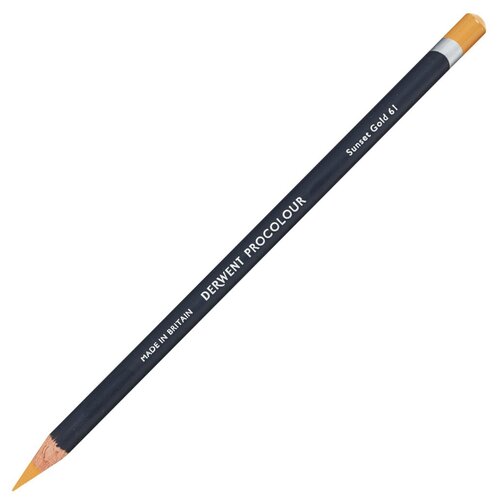 Цветные карандаши Derwent Карандаш цветной Procolour 61 Золотой закат цветные карандаши derwent карандаш цветной procolour 52 зеленый оливковый