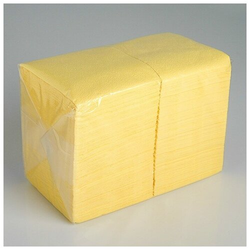 Салфетки бумажные лимонные Big Pack, 24*24 см, 350 шт.