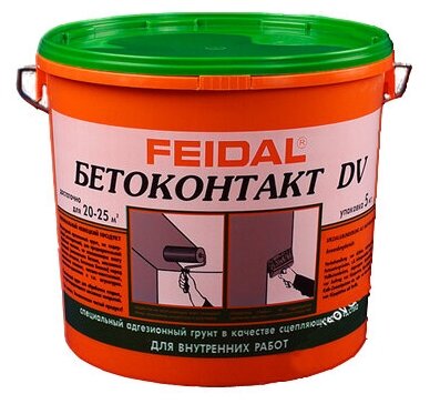 Грунт FEIDAL Бетоноконт. Feidal 5кг О