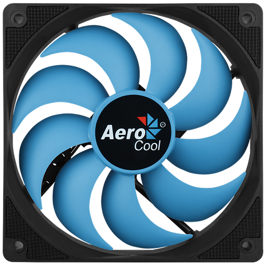 Вентилятор 120x120 AeroCool Motion 12 Black Ret