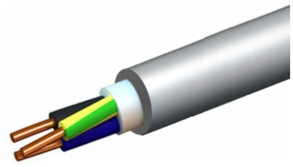 Провод NUM ККЗ ГОСТ 3х2.5 мм 100 м