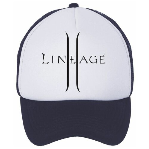 Кепка Lineage 2, Линеэйдж 2 №1, С сеткой