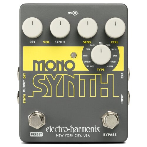 Electro-Harmonix (EHX) Guitar Mono Synth гитарный эффект синт