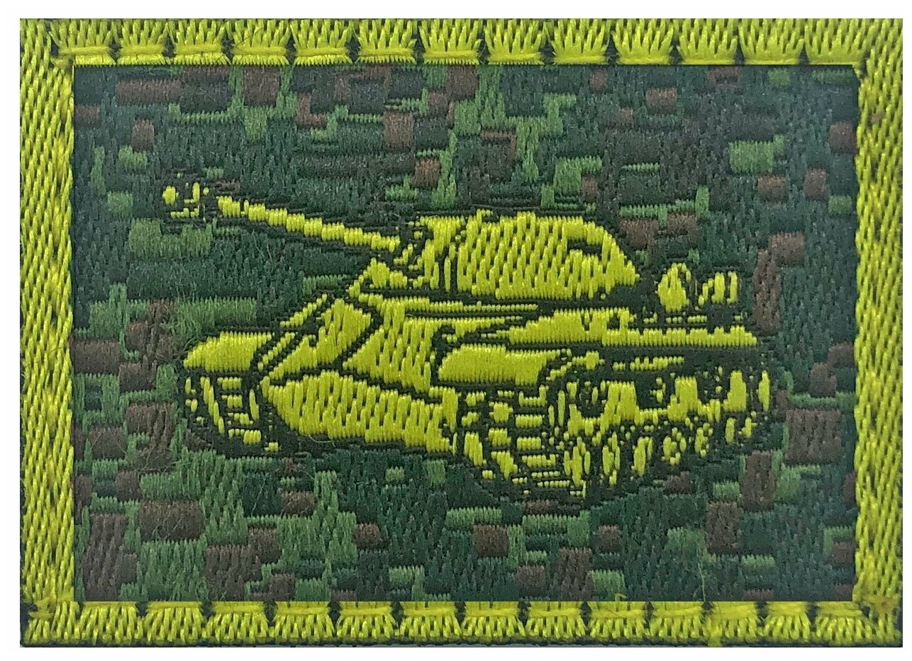 Эмблема танковые войска на липе (пара)