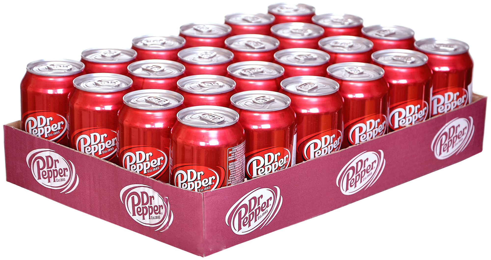 Dr Pepper Original жб 0,33, Польша 24 шт. - фотография № 1