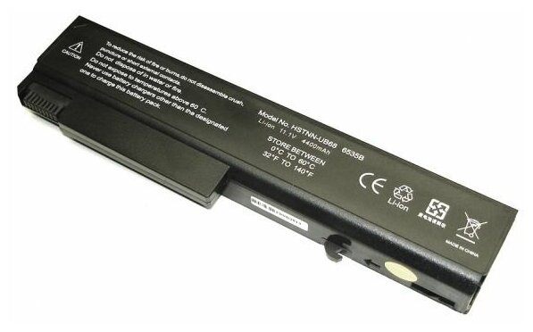 Аккумулятор OEM (совместимый с HSTNN-UB69, HSTNN-I44C) для ноутбука HP EliteBook 6930p 10.8V 4400mAh черный