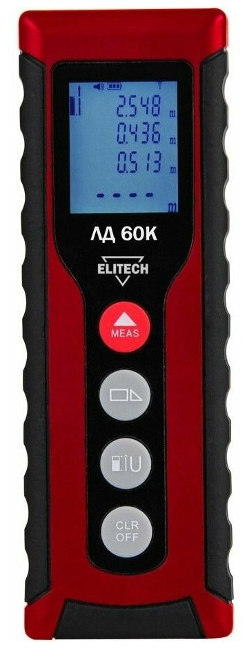 Измеритель длины ELITECH ЛД 60 К подарок на день рождения мужчине, любимому, папе, дедушке, парню