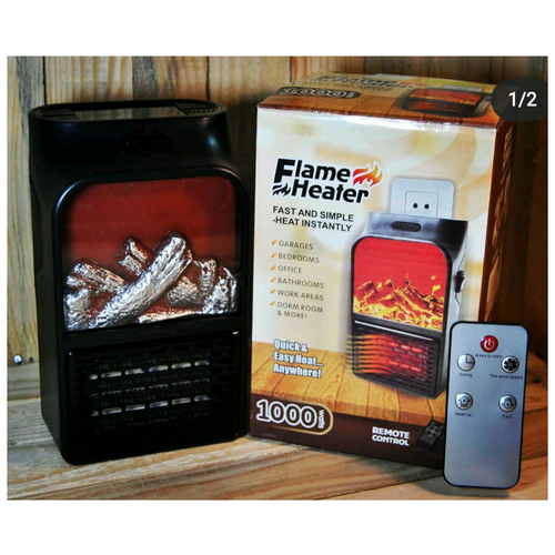 Портативный обогреватель электро-камин Flame Heater
