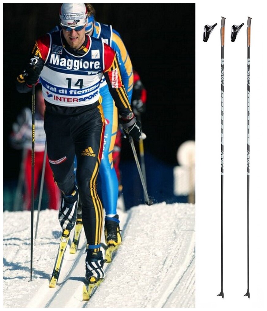 Палки для беговых лыж KV+ Quebec Clip 145