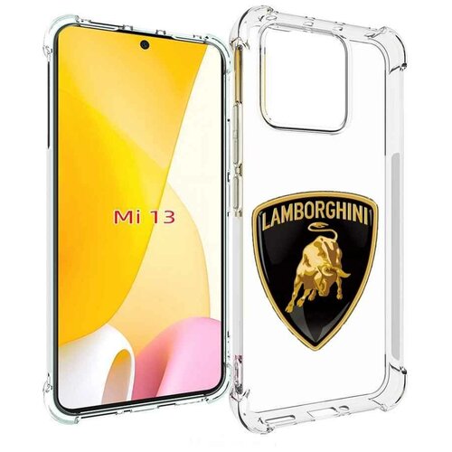 Чехол MyPads lamborghini-ламборгини-2 для Xiaomi 13 задняя-панель-накладка-бампер чехол mypads lamborghini ламборгини 2 для realme 10s задняя панель накладка бампер