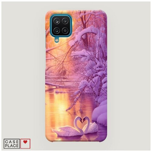 фото Чехол пластиковый samsung galaxy m12 зима 1 case place