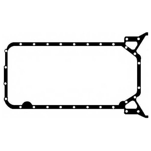 X54083-01_прокладка поддона двигателя!\ MB W124/W201/W202/W210/Vito 1.8-2.3D M111/OM601 83> GLASER X5408301