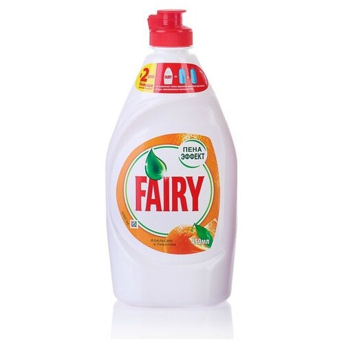 Fairy Средство для мытья посуды Fairy "Апельсин и лимонник", 450 мл