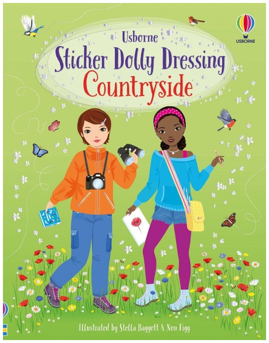 Usborne Sticker Dolly Dressing Countryside