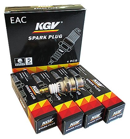 фото Свечи KGV BM6A MOTO для двухтактных двигателей комплект 4шт