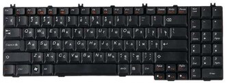 Клавиатура для ноутбука Lenovo G550, B550, B560, V560, G555, черная, гор. Enter ZeepDeep