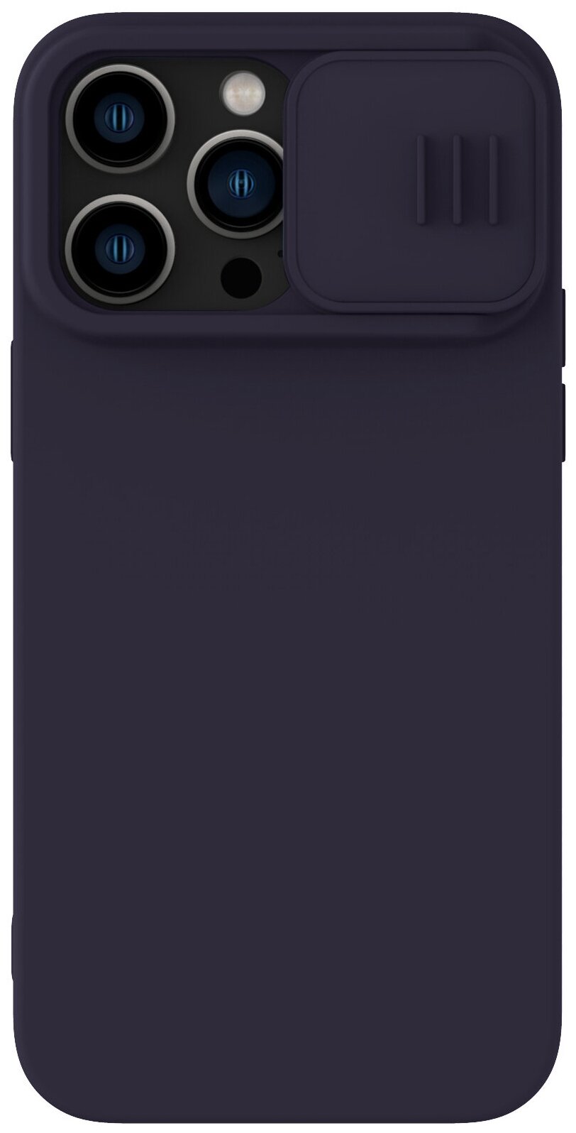 Nillkin для iPhone 14 Pro чехол CamShield Silky Silicone Dark Purple, шт