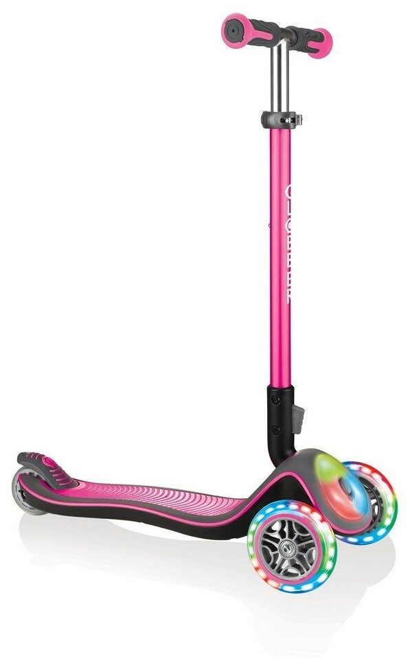 Globber Elite Deluxe Flash Lights - 2020 Pink