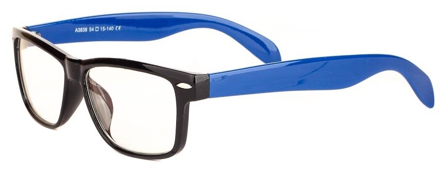 Компьютерные очки A3838 Черные-Синие / Имиджевые очки