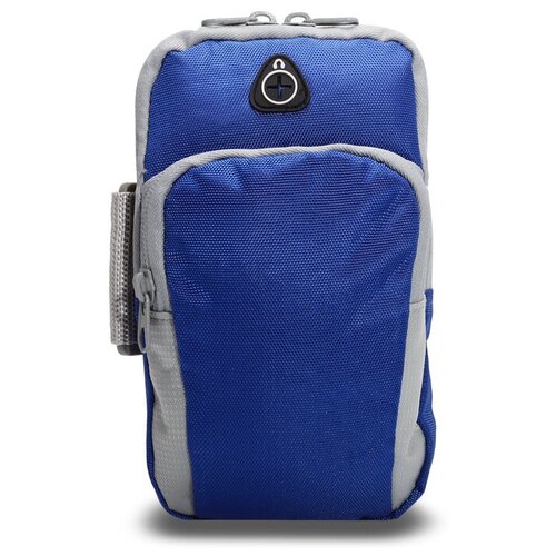 фото Сумка спортивная на руку 18х12 см, цвет синий нет бренда