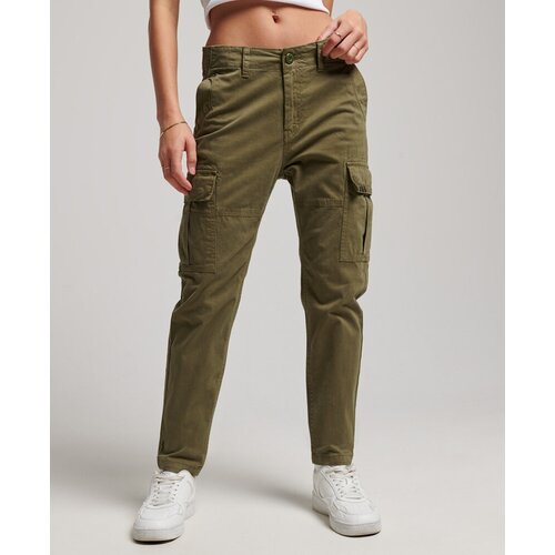 Брюки Superdry SLIM CARGO PANT, Пол Женский, Цвет Tuscan Olive, Размер 30/30