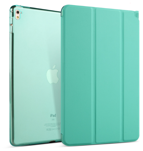 Ультра-тонкий чехол-обложка MyPads для Apple iPad Air (2013) - A1474 A1475 A1476 с дизайном Smart Case мятный кожаный с функцией смарт включени.