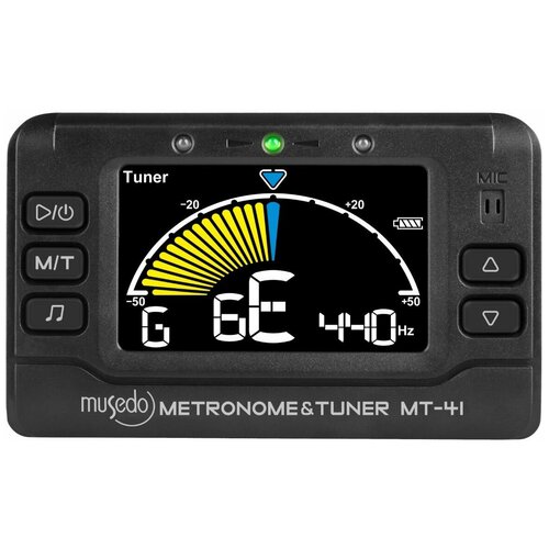 Метроном/тюнер Musedo MT-41 тюнер метроном stagg ctu c5 bk