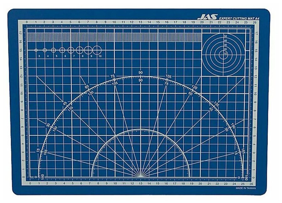 Jas 4514 Коврик для резки, самовосстанавливающийся пятислойный, А4, 220 х 300
