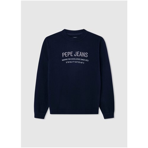 джемпер для мальчиков, Pepe Jeans London, модель: PB701151, цвет: серый, размер: 12