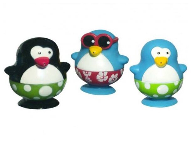 Игрушки для ванной Toy Target Пингвины, 3 шт, второй набор 23203