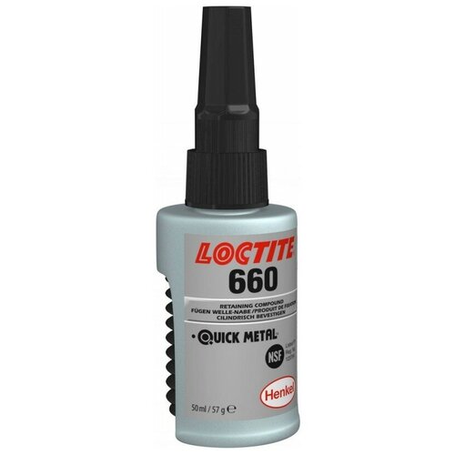 фото Loctite 660 50мл (вал-втулочнный фиксатор высокой прочности, увелич.зазоры, гель)