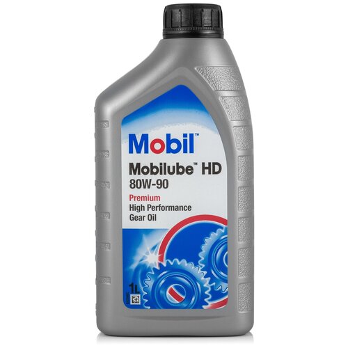 Масло трансмиссионное минеральное Mobilube HD 80W90 API GL-5 1л