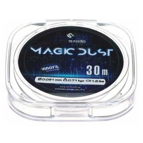 фото Леска "shii saido" magic dust, l-30 м, d-0,091 мм, test-0,71 кг, хамелеон/10/400/