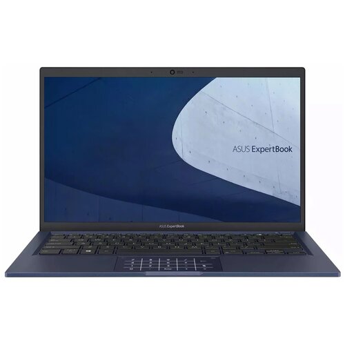 14 Ноутбук ASUS ExpertBook B1 B1400CEAE-EB6252 1920x1080, Intel Core i7 1165G7 2.8 ГГц, RAM 8 ГБ, LPDDR4, SSD 256 ГБ, Intel Iris Xe Graphics, без ОС, 90NX0421-M04MJ0, star black