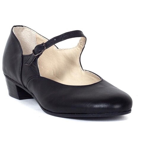 Туфли  VARIANT, для танцев, натуральная кожа, размер 37, черный