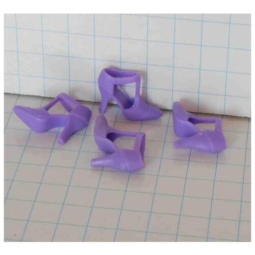 фото Обувь для кукол барби, туфельки - ds08 (фиолетовые) dolltoys