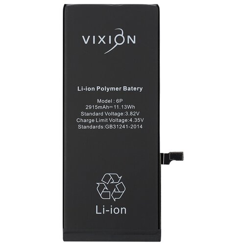 Аккумулятор для iPhone 6 Plus (Vixion) (2915 mAh) с монтажным скотчем аккумулятор для iphone xr vixion 2942 mah с монтажным скотчем