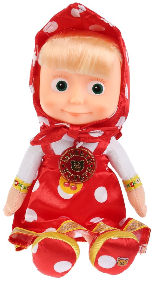 Мягкая игрушка Маша в красном платье, 29 см (м/ф 