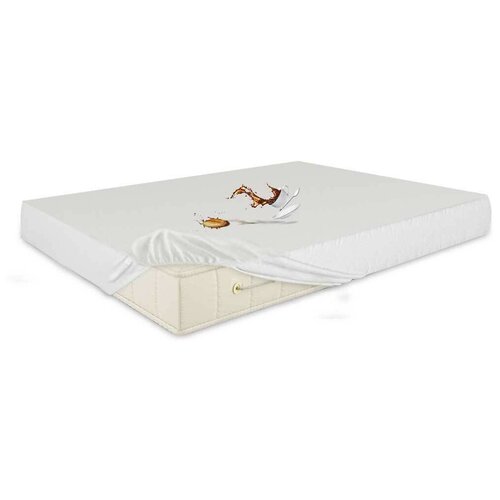 Наматрасник защитный Benartti Aqua Plus 70x200, Мембранный водонепроницаемый с резинкой по периметру