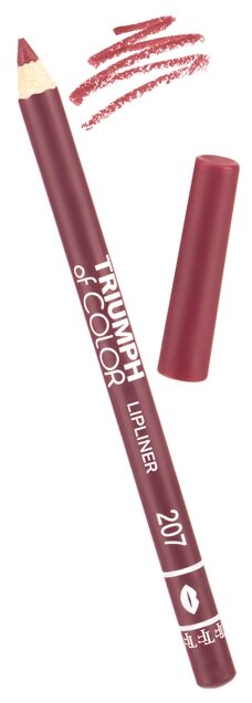 TF Cosmetics карандаш для губ Triumph Of Color Lipliner, 207 розовый