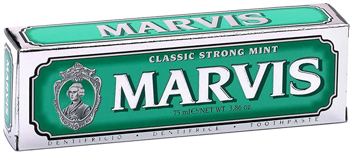 Зубная паста MARVIS Классическая насыщенная мята Classic Strong Mint 85мл