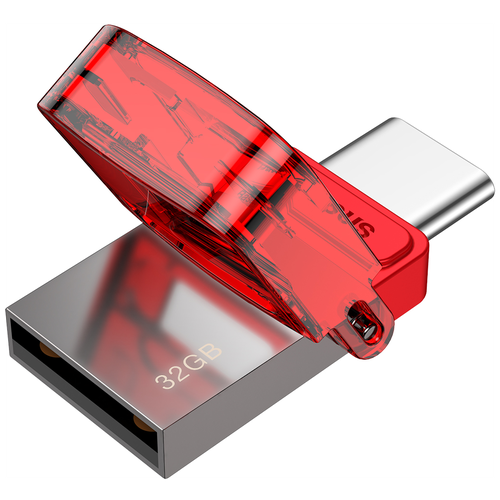 Флешка ACAPIPH-EA9 Baseus Red-hat 32Gb Type-C USB Flash Disk Tarnish body Красный